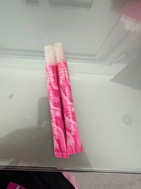 Twisted Peppermint Pink Lip Gloss Sticks - Pair